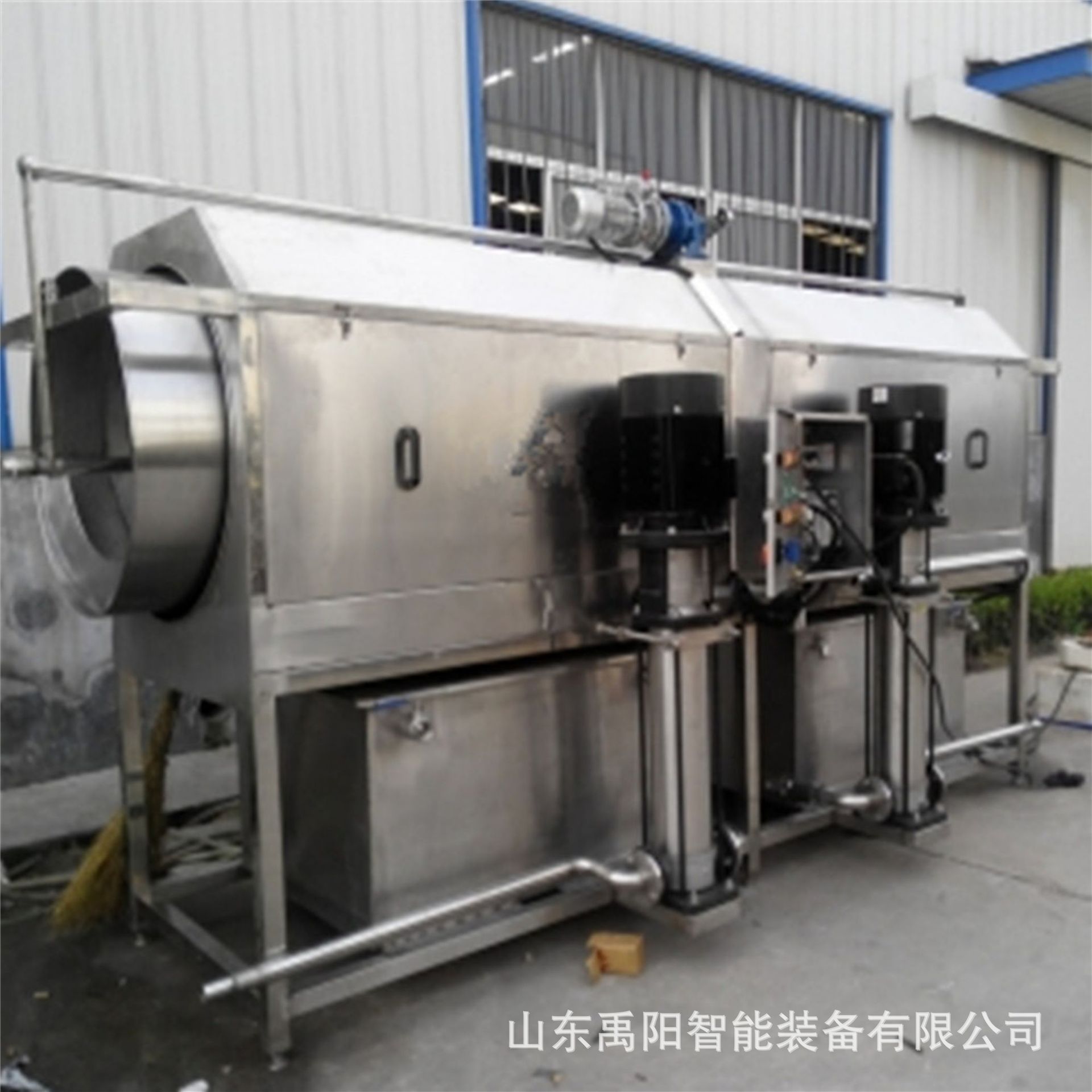 禹阳制造 香芋滚筒清洗机与毛豆清洗机器、杏仁去皮清洗设备的全方位解析